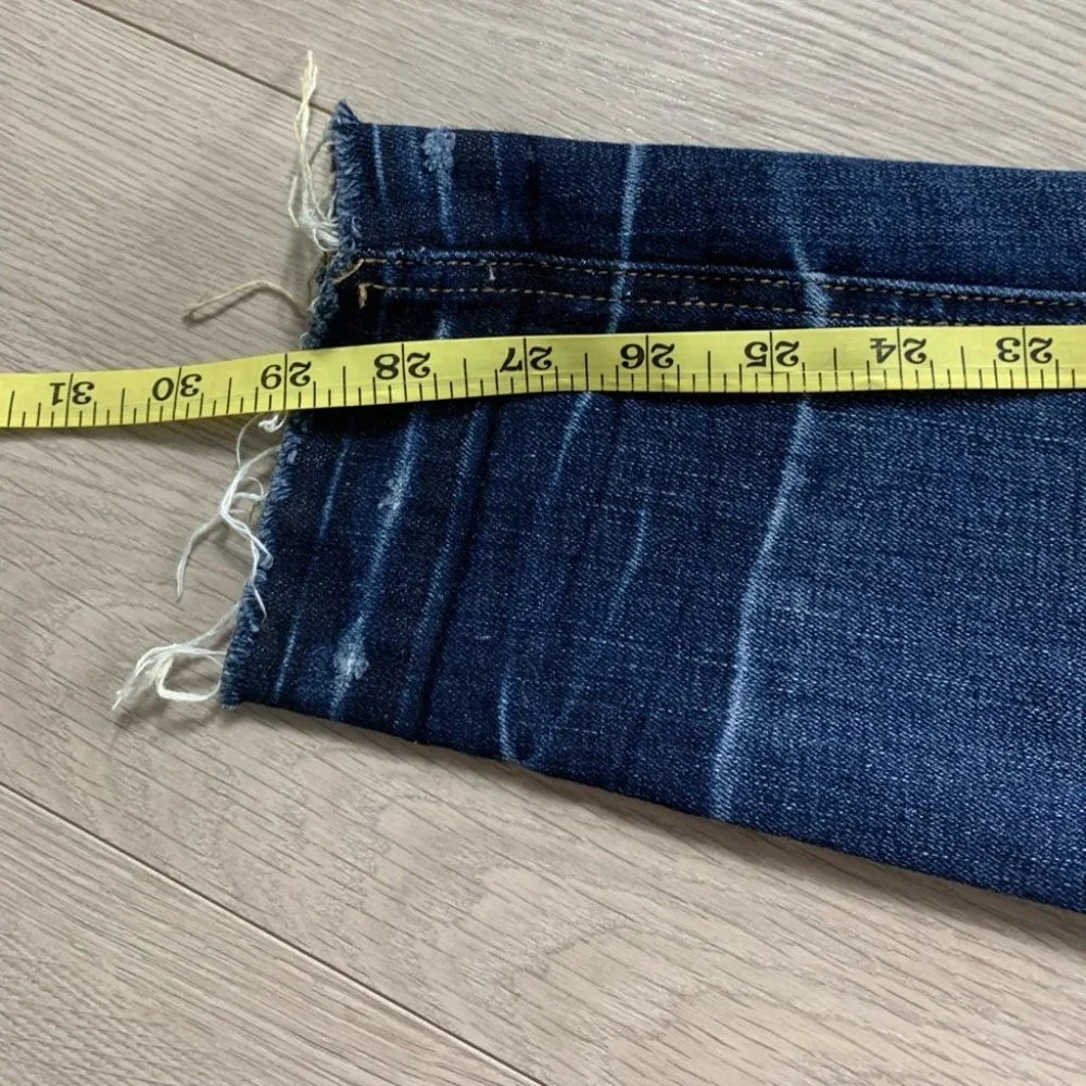 REVOLVE Tularosa Nora High Rise Raw Hem Distressed Jeans in Delhi - Picture 12 of 15